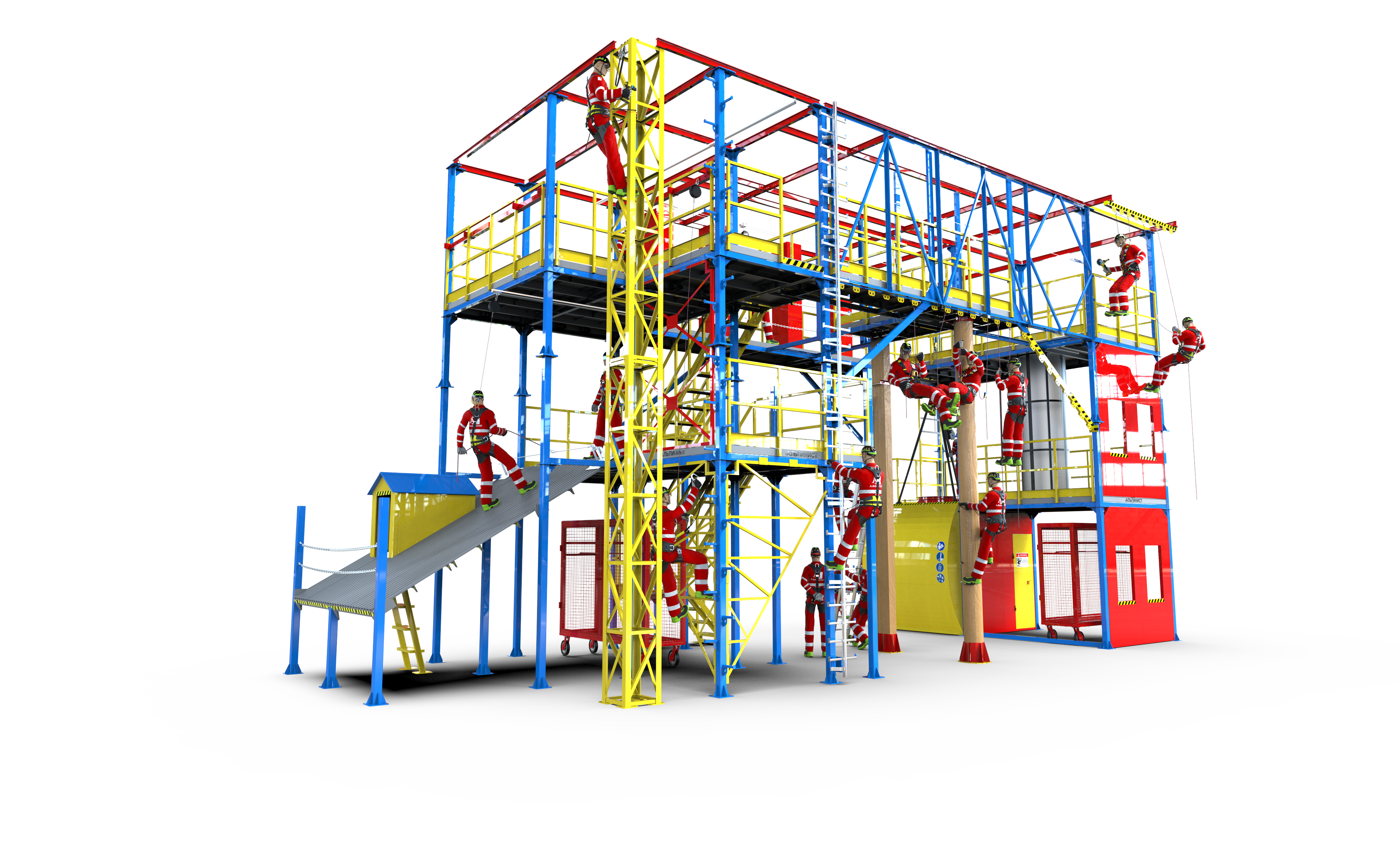 Учебно-тренировочный полигон (комплекс)  Альпинист-24-03.